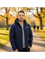 Geografické Nórsko Softshell TUNAR DB NAVY MEN 009 (WY9170H/GN/Navy)