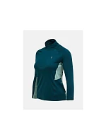 Dámske tričko PEAK PERFORMANCE W Core Half Zip Baselayer, zelená farba Dámske tričko PEAK PERFORMANCE W Core Half Zip Baselayer, zelená farba