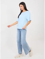 Tričko RV TS A1090.30 svetlo modré