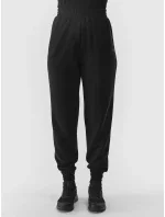 Dámske tepláky s modalom 4F - čierne Dámske tepláky s modalom 4F - čierne