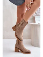 Topánky na podpätku model 201168 Step in style