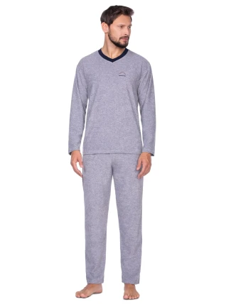 Pánske pyžamo 592 sivé - REGINA