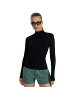 Dámske tričko s dlhým rukávom 4F F419 deep black 4FWAW25TFLOF419 20S