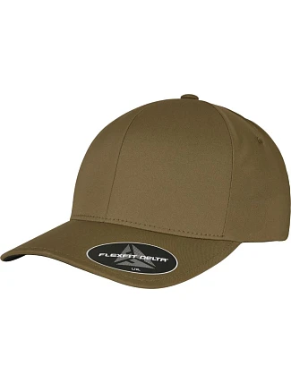 Flexfit 180 6-panelová čiapka s kšiltom „Delta“ 55.0180 olivová Flexfit 180 6-panelová čiapka s kšiltom „Delta“ 55.0180 olivová
