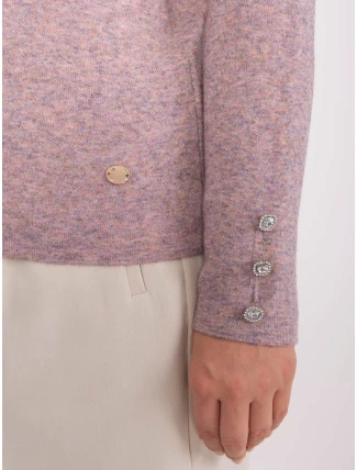 Sveter PM SW PM1020.12P svetlo ružová