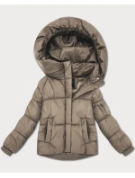 Dámska prechodná bunda oversize S'West beige (B2003-12)