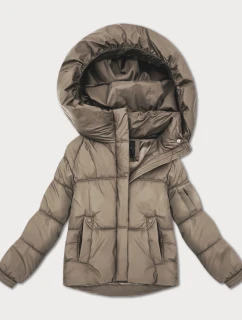 Dámska prechodná bunda oversize S'West beige (B2003-12)