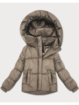 Dámska prechodná bunda oversize S'West beige (B2003-12)