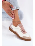 Dámske kožené tenisky Zazoo N1220 White