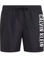 Pánske plavky MEDIUM DRAWSTRING KM0KM01004 BEH black - Calvin Klein Pánske plavky MEDIUM DRAWSTRING KM0KM01004 BEH black - Calvin Klein