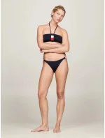 Dámske plavky CHEEKY STRING BIKINI UW0UW05298 DW5 tm. modrá - Tommy Hilfiger Dámske plavky CHEEKY STRING BIKINI UW0UW05298 DW5 tm. modrá - Tommy Hilfiger