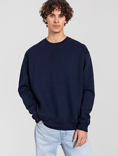 Fruit of the Loom Iconic Premium Set-In Sweat Mikina z hrubej bavlny 16.2282 tmavomodrá