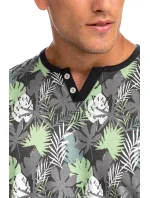 Vamp - Pohodlné dvojdielne pánske pyžamo 14717 - Vamp Vamp - Pohodlné dvojdielne pánske pyžamo 14717 - Vamp