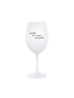 PROTOŽE BÝT VOJÁK NENÍ PRDEL - bílá sklenice na víno 350 ml PROTOŽE BÝT VOJÁK NENÍ PRDEL - bílá sklenice na víno 350 ml