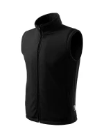Next fleecová vesta unisex čierna 01 (štítok značky)
