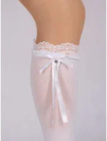 YOCLUB SKA-0163G Dievčenské podkolienky s mašľou 31-34