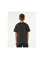 Chlapčenské tričko RIP CURL Eternal Shred Wash Tee-Boy, čierne, detské Chlapčenské tričko RIP CURL Eternal Shred Wash Tee-Boy, čierne, detské