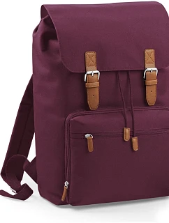 BagBase BG 613 Vintage batoh na notebook 52.0613 bordová