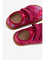 Detské barefootové papuče Froddo Canvas G1700440-24 vo farbe fuchsie Detské barefootové papuče Froddo Canvas G1700440-24 vo farbe fuchsie