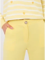 Nohavice IT SP 22209.15 svetložltá