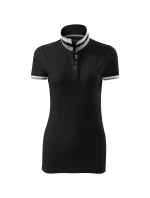 Polokošeľa Collar Up čierna