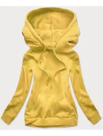 Dámska žltá mikina (W02-69)