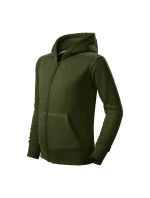 Trendy mikina na zips pre deti vojenská Trendy mikina na zips pre deti vojenská