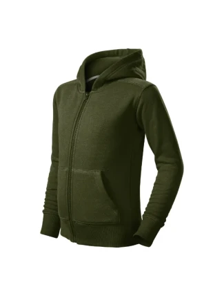 Trendy mikina na zips pre deti vojenská Trendy mikina na zips pre deti vojenská