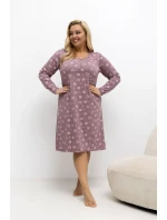 Nadmerné veľkosti Nočná košeľa model 221200 Forever Pink