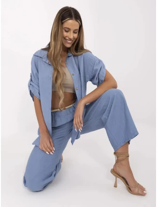 Nohavice MI SP 6560.73P modré