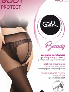 BODY PROTECT - Tehotenské pančuchové nohavice 40 DEN - GATTA