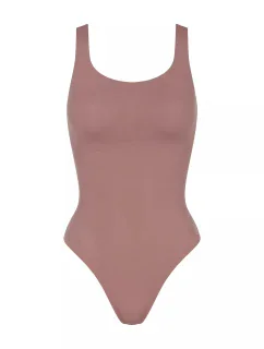 Dámske body ZERO Feel 2.0 - BROWN - hnedé 1141 - SLOGGI
