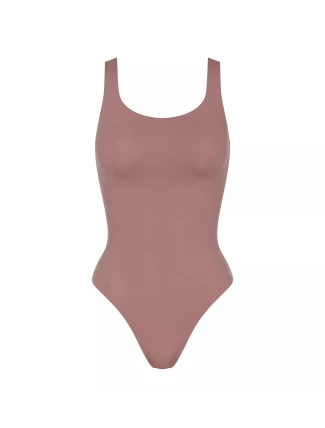 Dámske body ZERO Feel 2.0 - BROWN - hnedé 1141 - SLOGGI