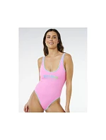 Dámsky kostým RIP CURL Surf Puff 1 Piece, ružový