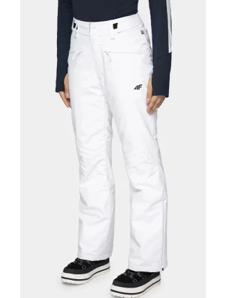 Dámske športové nohavice H4Z19-SPDN004 white - 4F