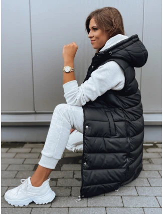 KERIN dámska vesta čierna FashionStreet TY2916 KERIN dámska vesta čierna FashionStreet TY2916