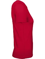 B&C #E150 /women Dámske tričko 01.002T tmavočervené