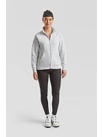 Fruit of the Loom Premium Lady-Fit Sweat Jacket Dámska mikina 16.2116 tmavomodrá