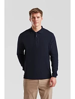 Fruit of the Loom Premium Polo LSL Piqué – polokošeľa s dlhým rukávom 16.3310, tmavomodrá Fruit of the Loom Premium Polo LSL Piqué – polokošeľa s dlhým rukávom 16.3310, tmavomodrá