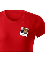 Personalizované dámske tričko s polaroidom Personalizované dámske tričko s polaroidom