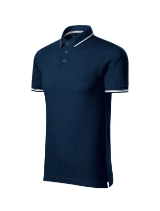 Dokonalá hladká polokošeľa pánska tmavomodrá