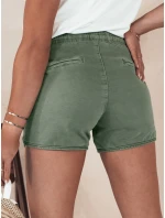 Dámske šortky CITYCHIC olive FashionStreet SY0350