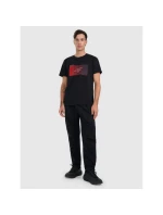 Pánske tričko s potlačou 4F 4FRAW25TTSHM3224-20S