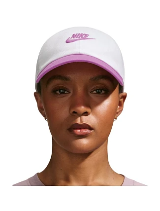 Klubová čiapka Nike bielo-ružová FB5368 103