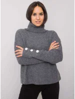 Dámsky sveter LC SW 15 2.01 tmavo šedý