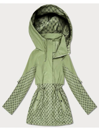 Dámska bunda so šnúrkou v páse Goodlookin khaki (KK60414-3#) Dámska bunda so šnúrkou v páse Goodlookin khaki (KK60414-3#)