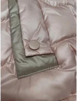 S'West Dámske krátke tričko bez rukávov so šnúrkami na bokoch Pearl Pink (B8358-51)