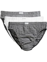 Fruit of the Loom Classic Slip 3-Pack Pánske slipy, balenie po 3 ks 16.7012 čierny pruh/biela/sivá Fruit of the Loom Classic Slip 3-Pack Pánske slipy, balenie po 3 ks 16.7012 čierny pruh/biela/sivá