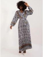 DHJ SK 16656 Šaty.13X tmavomodrá