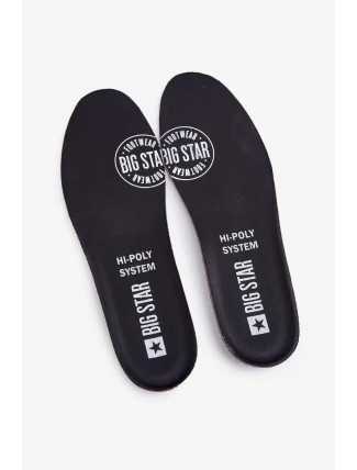 BIG STAR HI-POLY SYSTEM Vložky do topánok 2 páry čierne BIG STAR HI-POLY SYSTEM Vložky do topánok 2 páry čierne